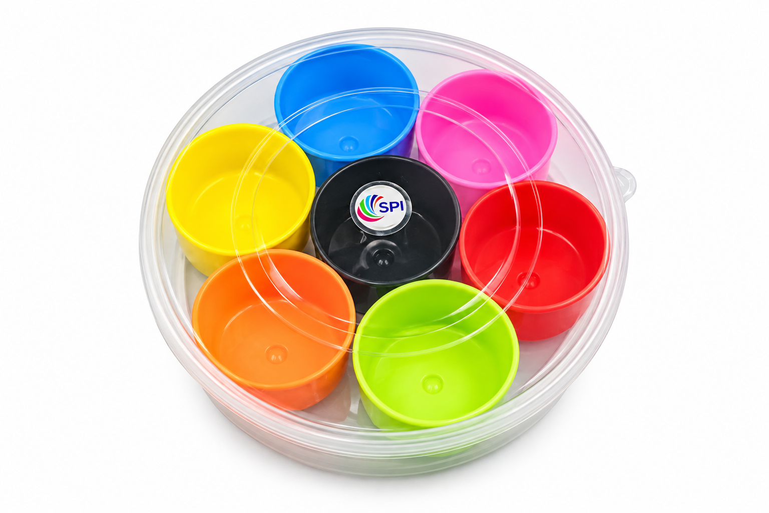 Colorful Multi-Use Spice Container Set with Airtight Lid and Spoon
