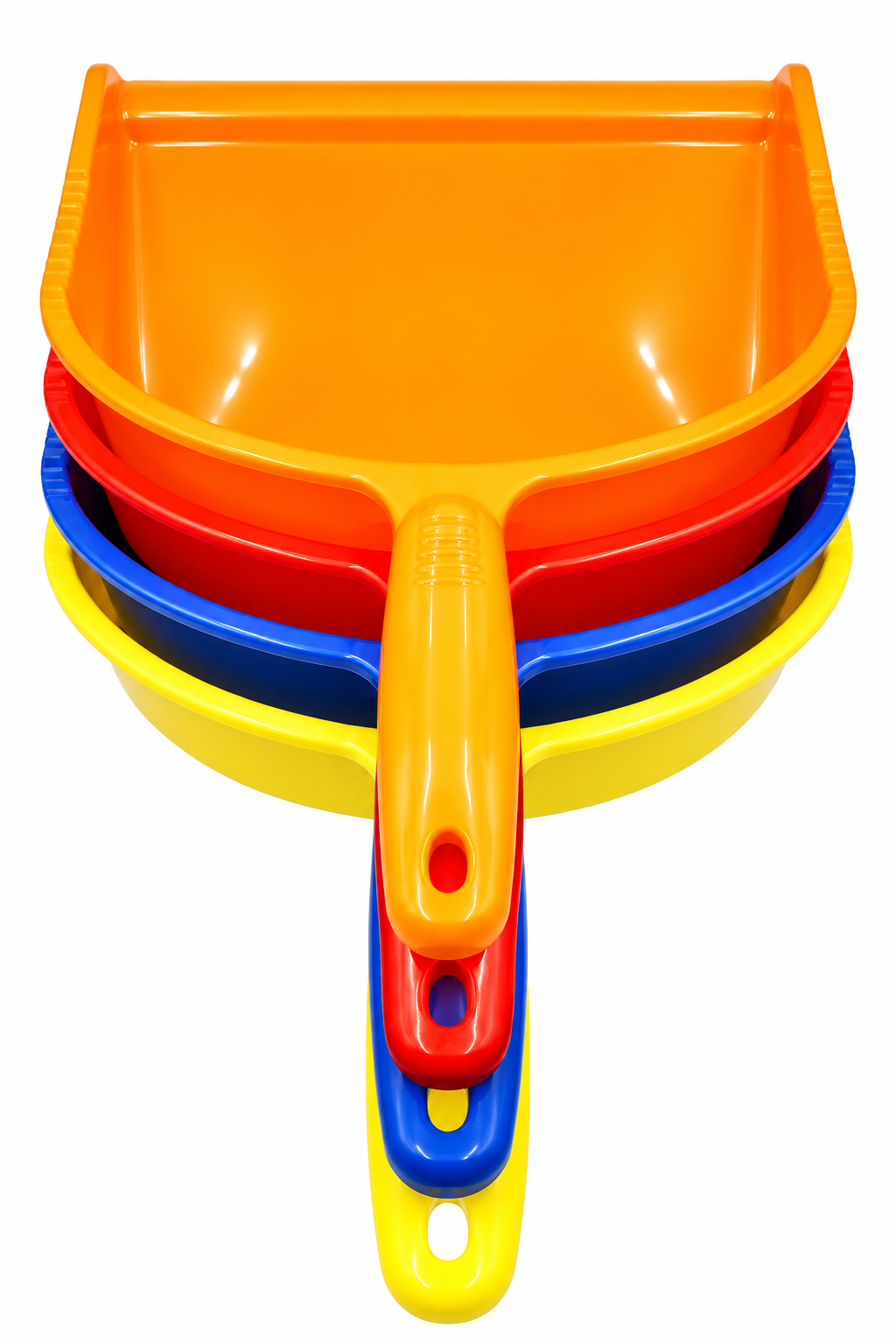 RainbowNest Colorful Kitchen Dustpan Set - Durable Plastic Cleaning Essentials