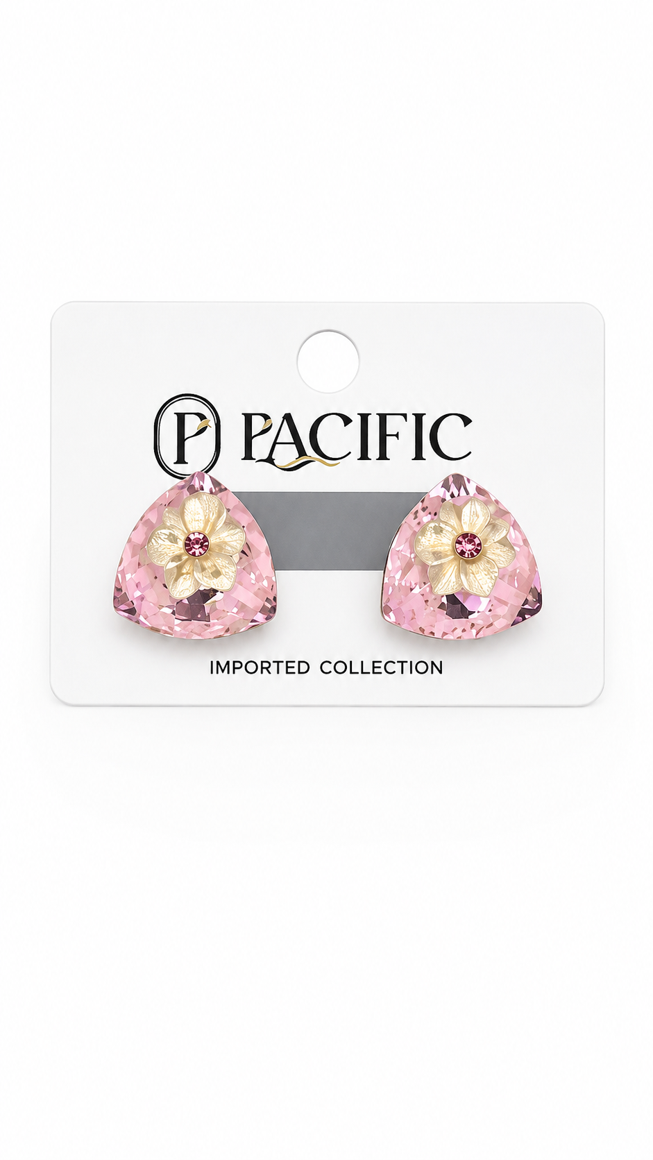Petal Gemstone Glam Earrings Collection - Assorted Colors