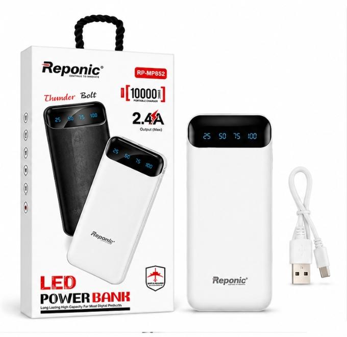 ThunderBolt 10000mAh Fast Charge LED Display Power Bank