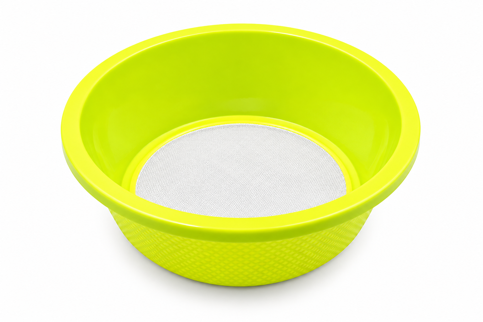 Colorful Mesh-Base Kitchen Colander Set – Durable Plastic Strainers for Easy Draining