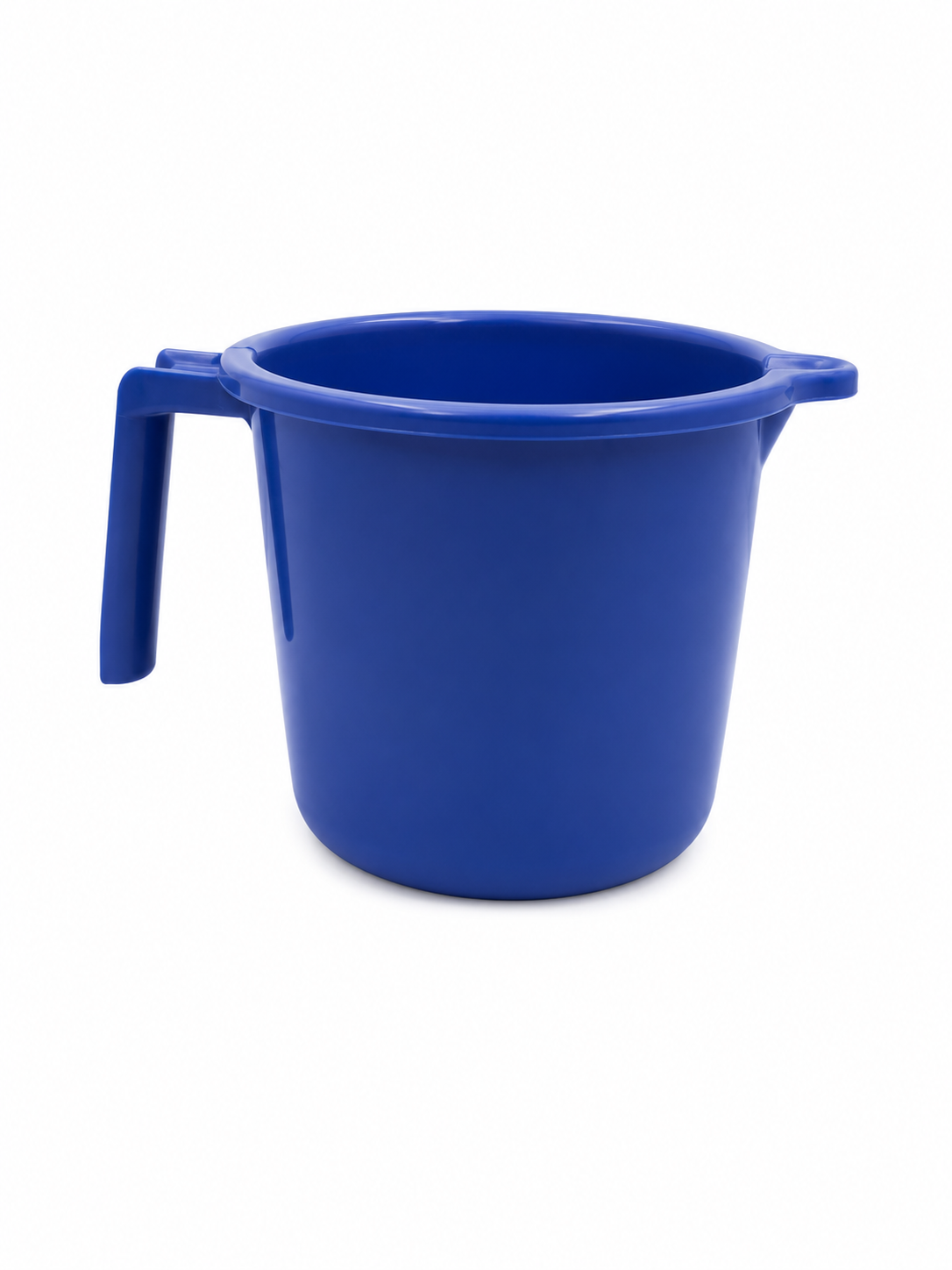 Vibrant Polypropylene Multi-Purpose Bath Bucket with Handle - Set of 3 Colors