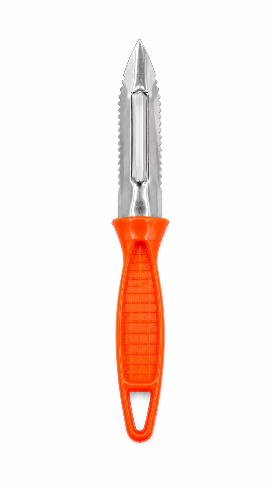 Multi-Color Veggie Peeler with Serrated Edges and Ergonomic Grip