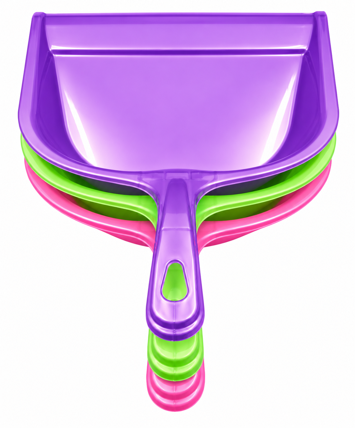 Vibrant Multi-Color Dustpan Set for Easy Kitchen Clean-Up
