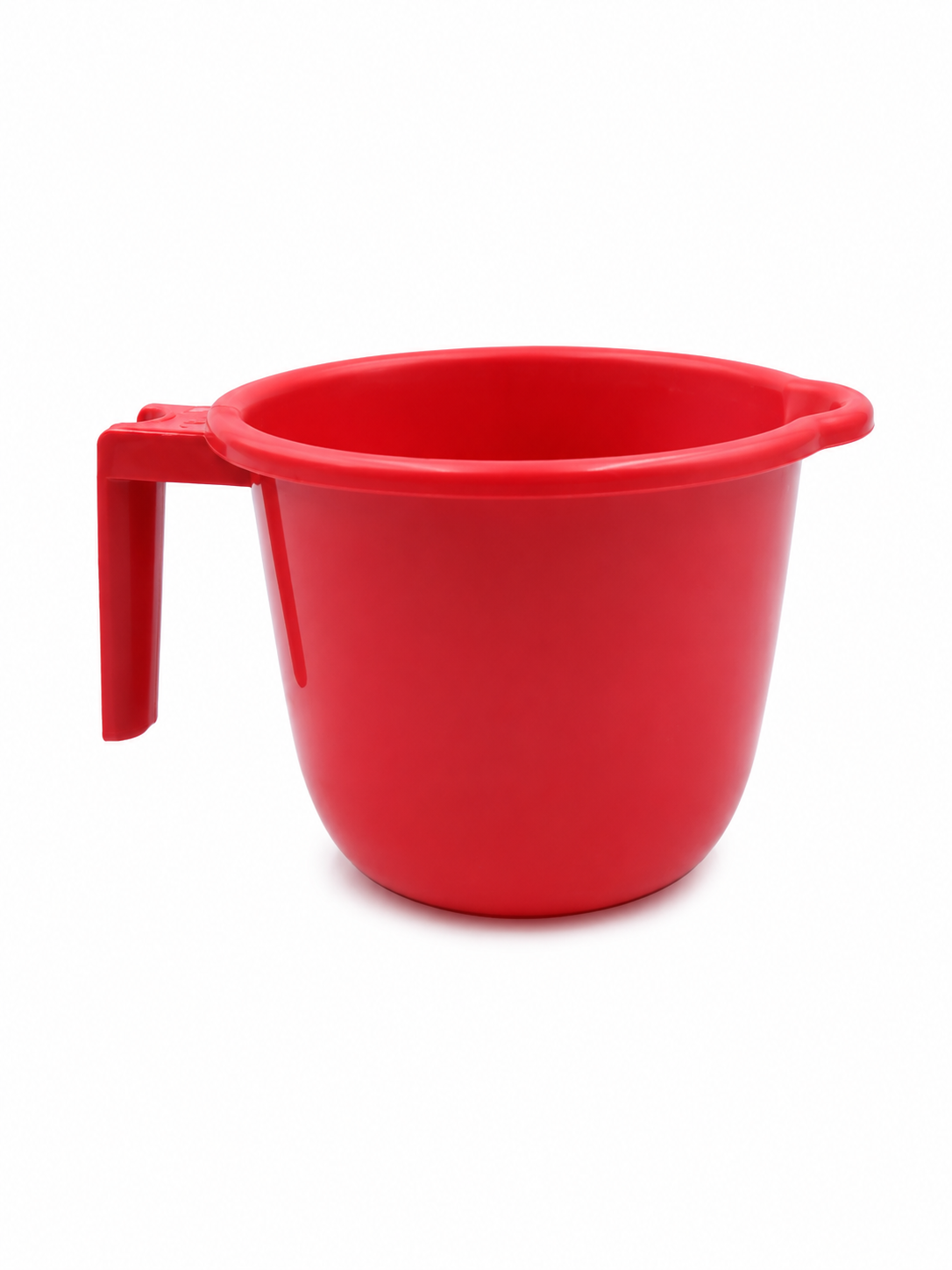 SpillGuard Vibrant Plastic Bathroom Mugs - Set of 4 Multi-Color