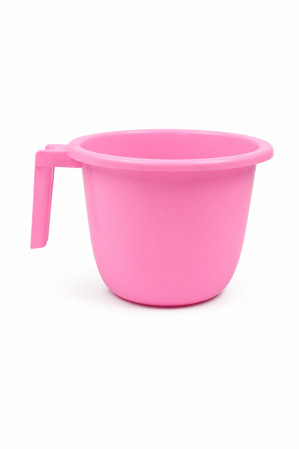 ColorSplash Plastic Handled Bath Mug Set - Vibrant Essentials Collection