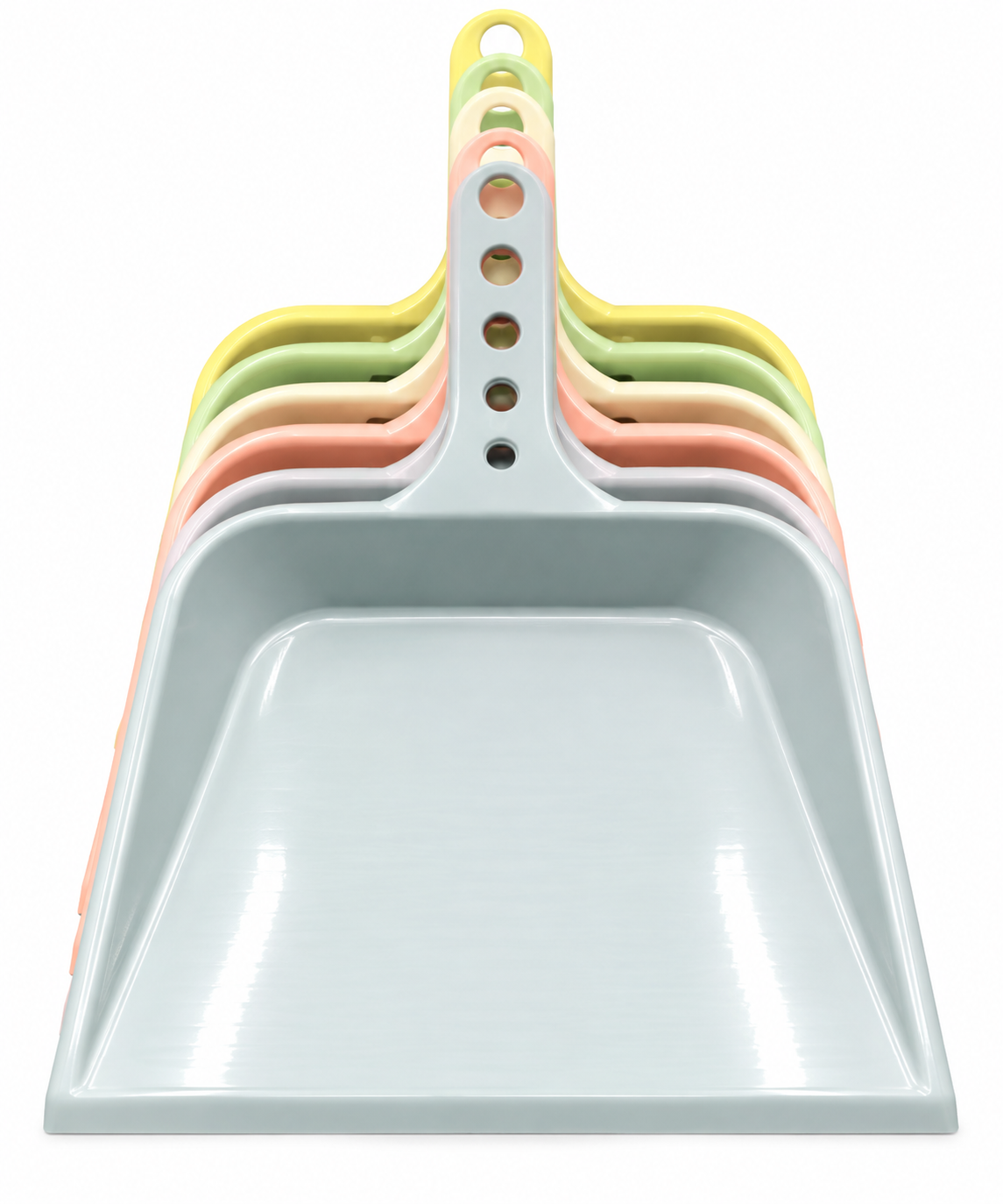 "Colorful Ergonomic Dustpan Set – Multi-Pack Kitchen Essentials"