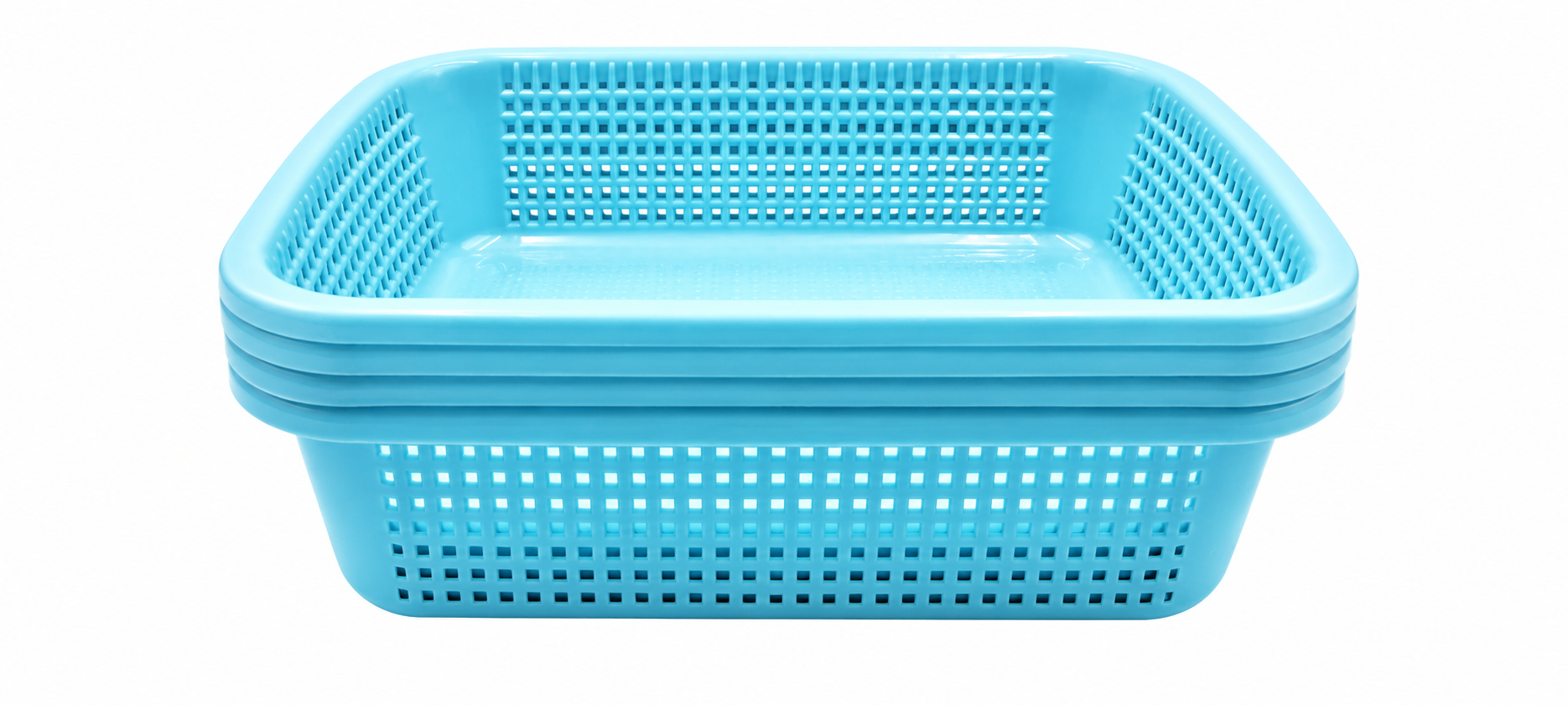 Aqua Breeze Stackable Kitchen Basket – Multifunctional Storage Solution for Fruits and Vegetables