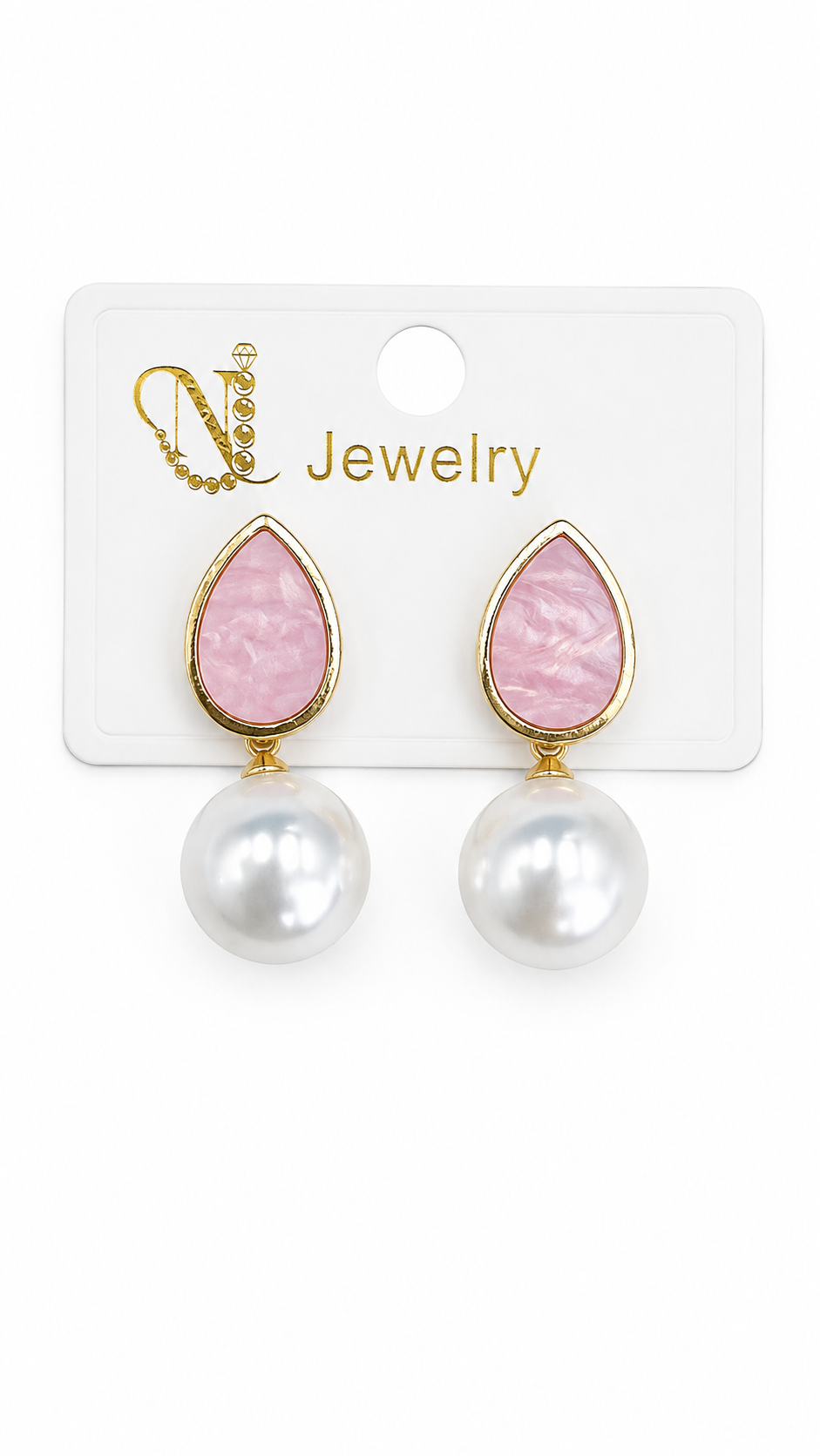Petal Glow Pearl Teardrop Earrings Collection